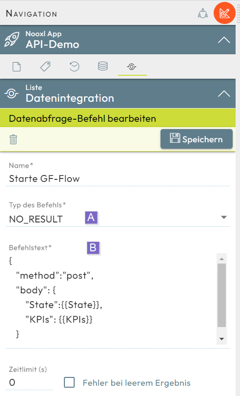Data-query command